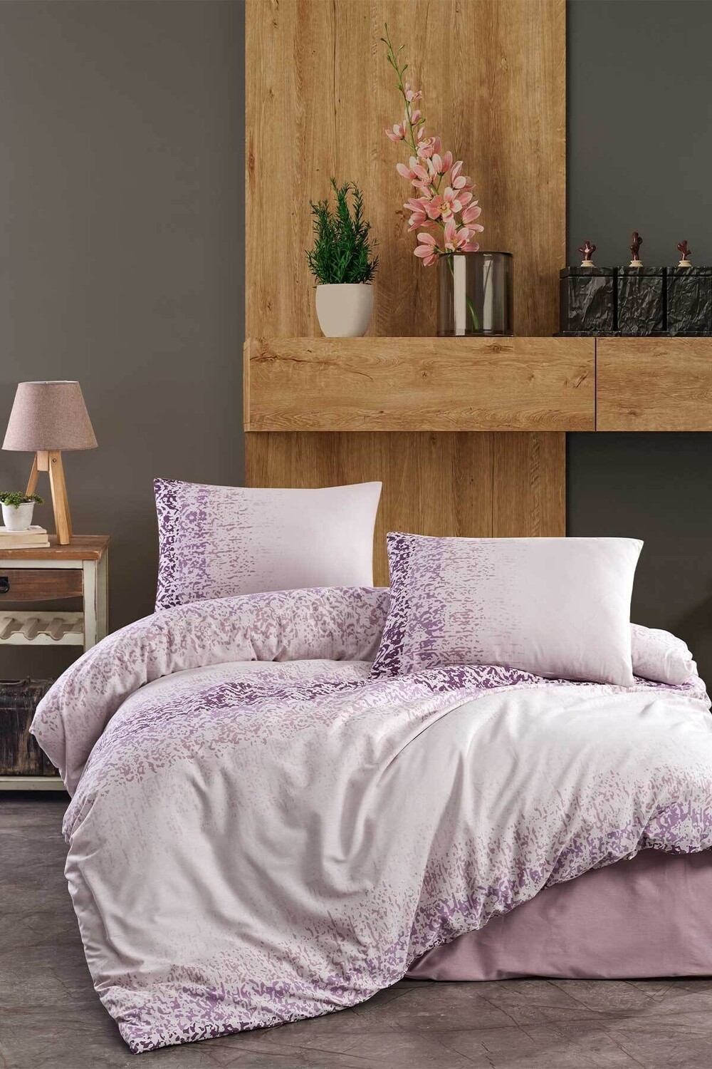 

Комплект пододеяльников Elart Azur Plum King Size King Size