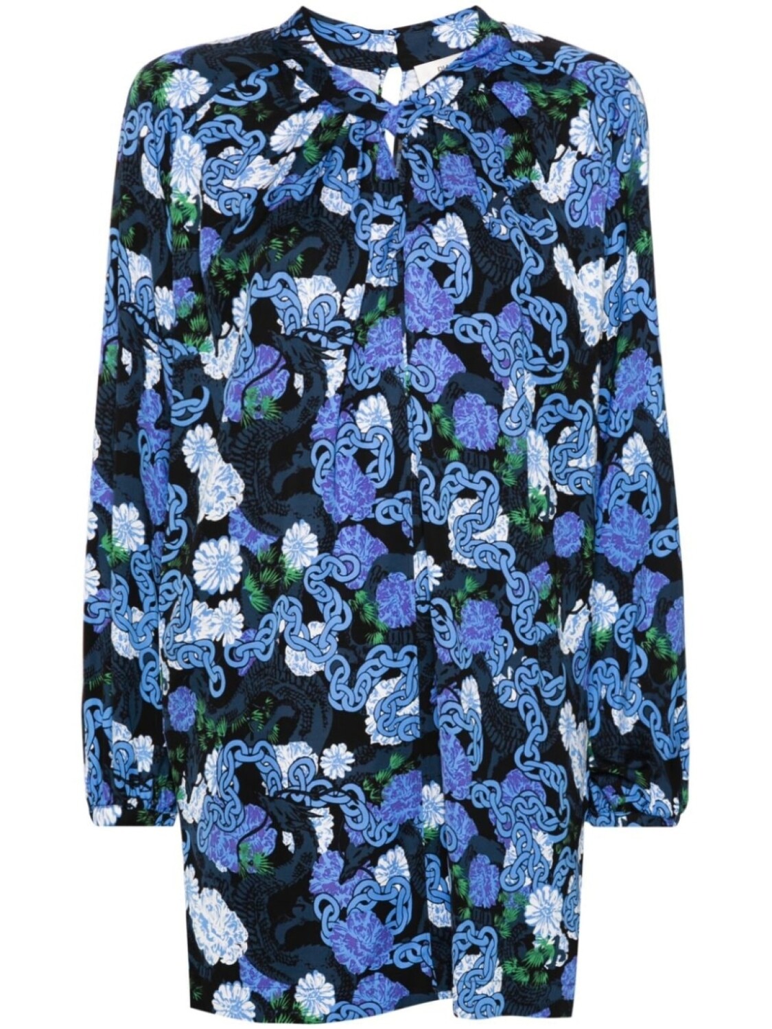 

Diane Von Furstenberg платье мини Silka, синий