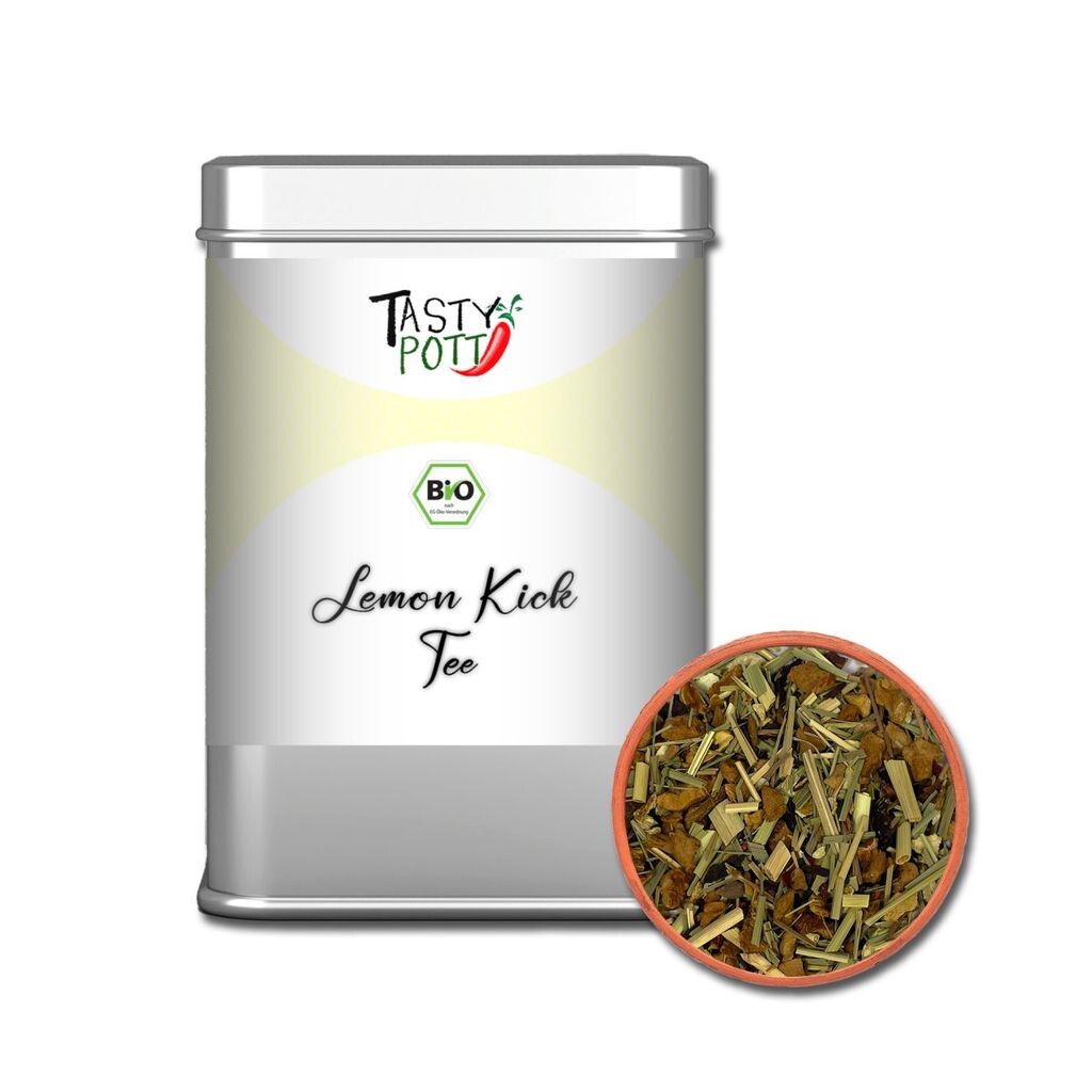 

Чай Tasty PottLemon Kick 20г банка Tasty-Pott