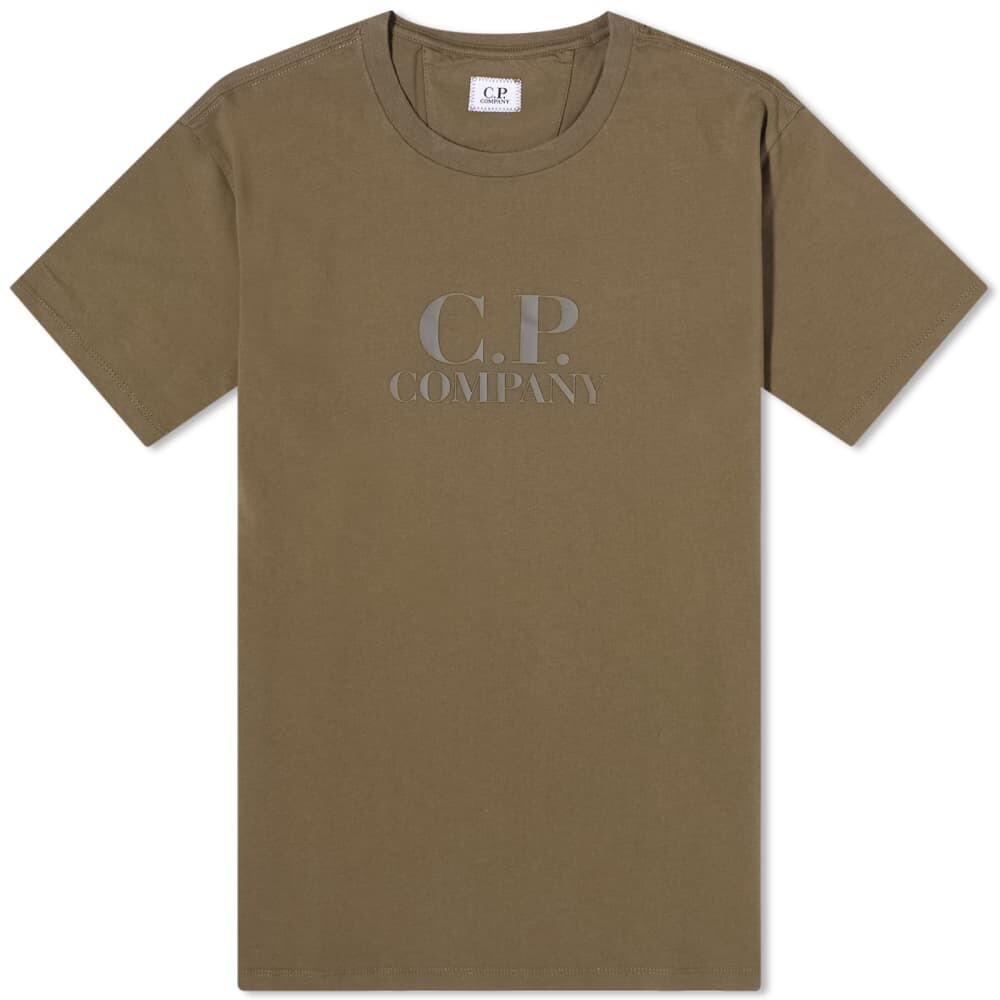 

C.P. Company Футболка с тисненым логотипом компании