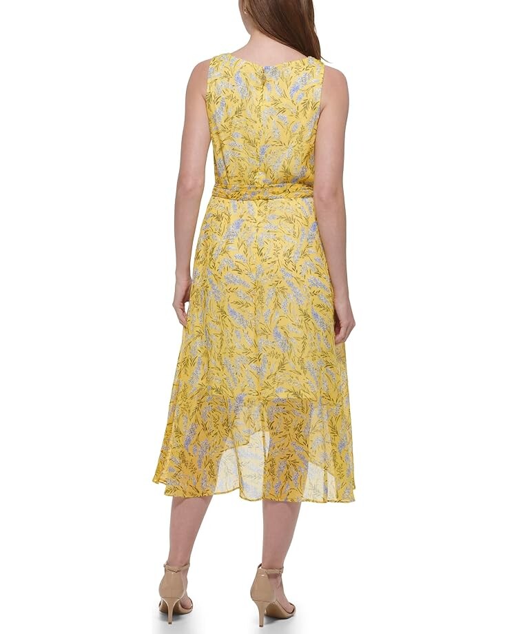 

Платье Tommy Hilfiger Clip Chiffon Dress, цвет Mango Multi