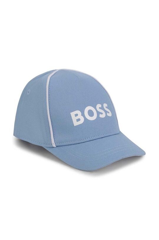 

Детская хлопковая шапочка Boss, синий