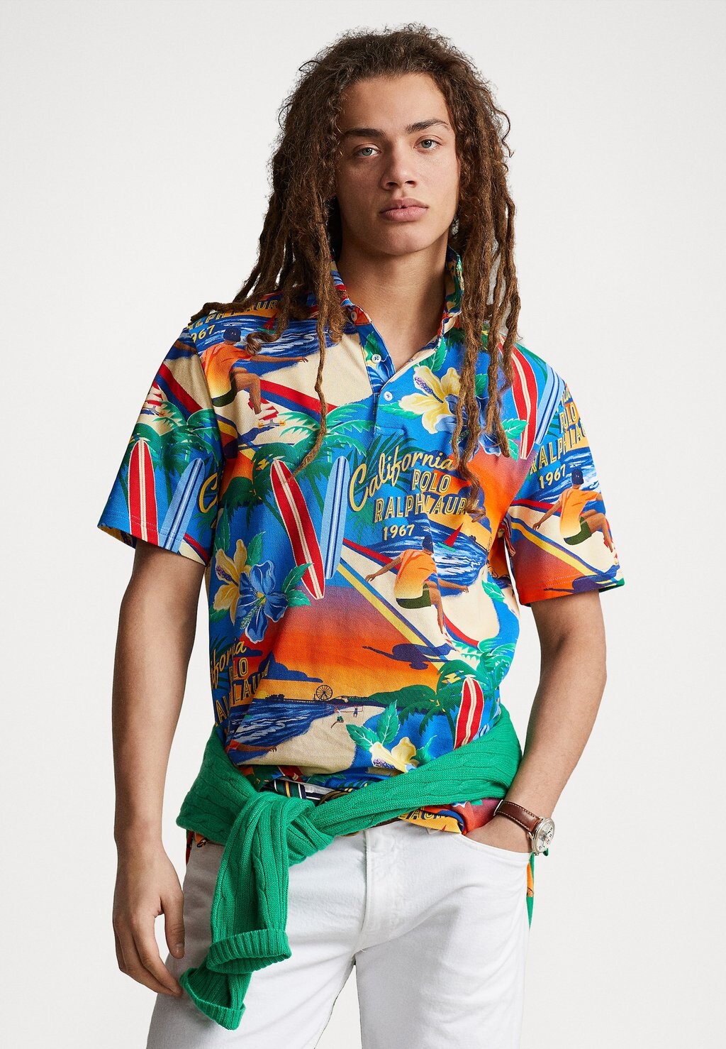 

Рубашка поло Polo Ralph Lauren, мультиколор