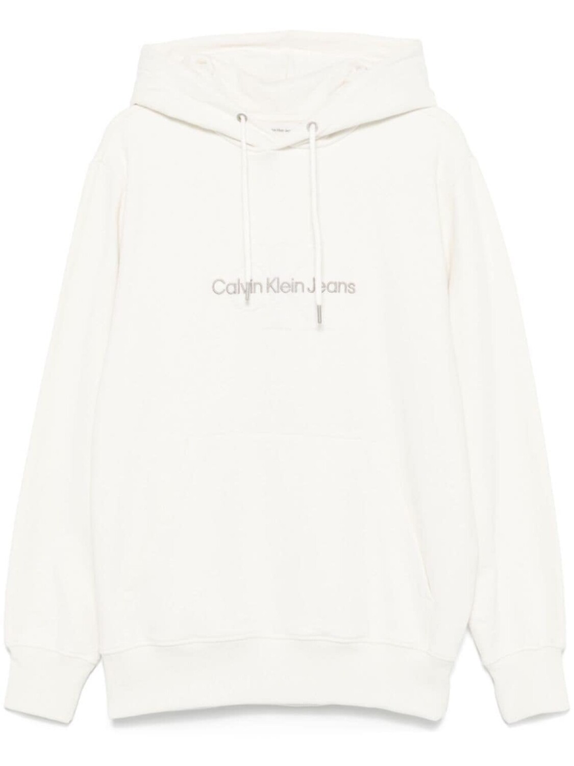 

Худи с вышитым логотипом Calvin Klein Jeans, нейтральный цвет