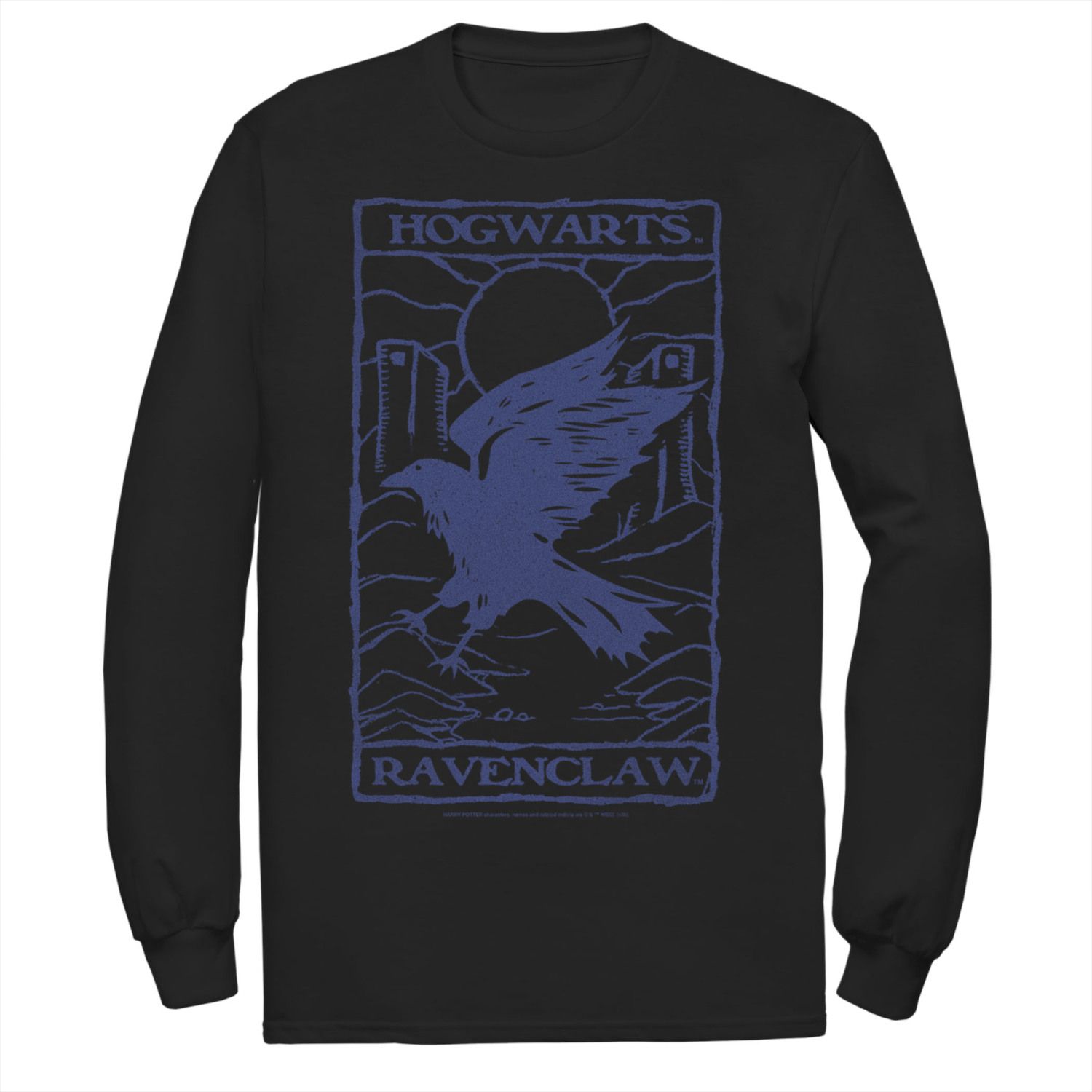 цена Мужская футболка с винтажным плакатом «Гарри Поттер Равенкло» Harry Potter