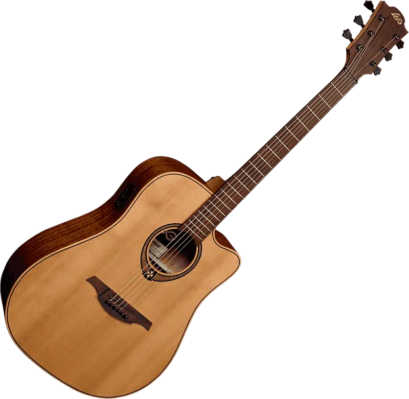 

Акустическая гитара Lag T170DCE Tramontane 170 Dreadnought Cutaway Khaya Neck 6-String Acoustic-Electric Guitar