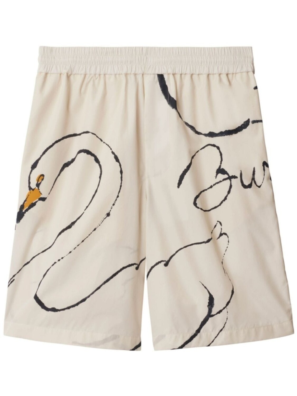 

Burberry шорты Swan, белый