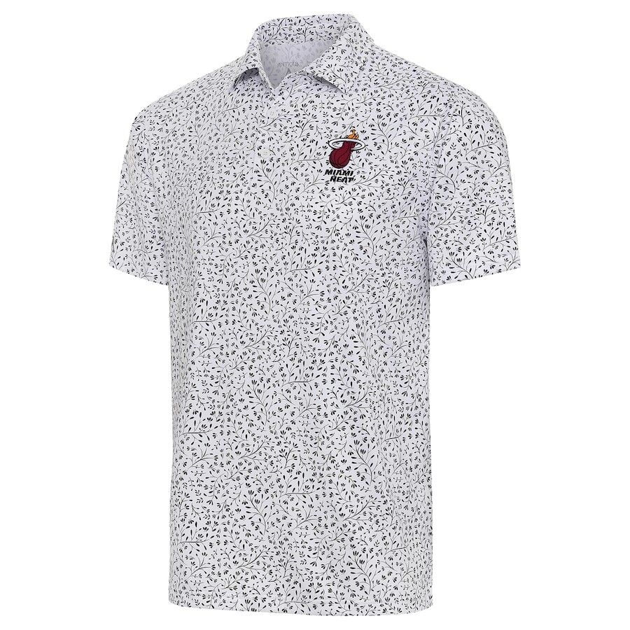 

Поло с коротким рукавом Antigua Miami Heat, белый