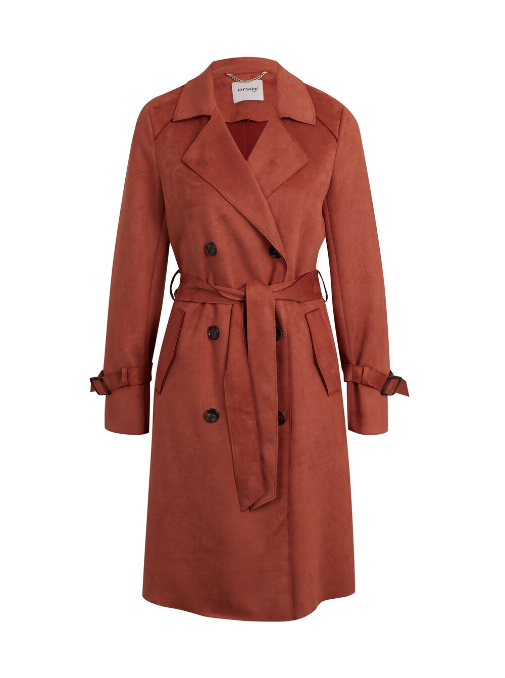 Межсезонное пальто Orsay, каштановый межсезонное пальто esprit каштановый
