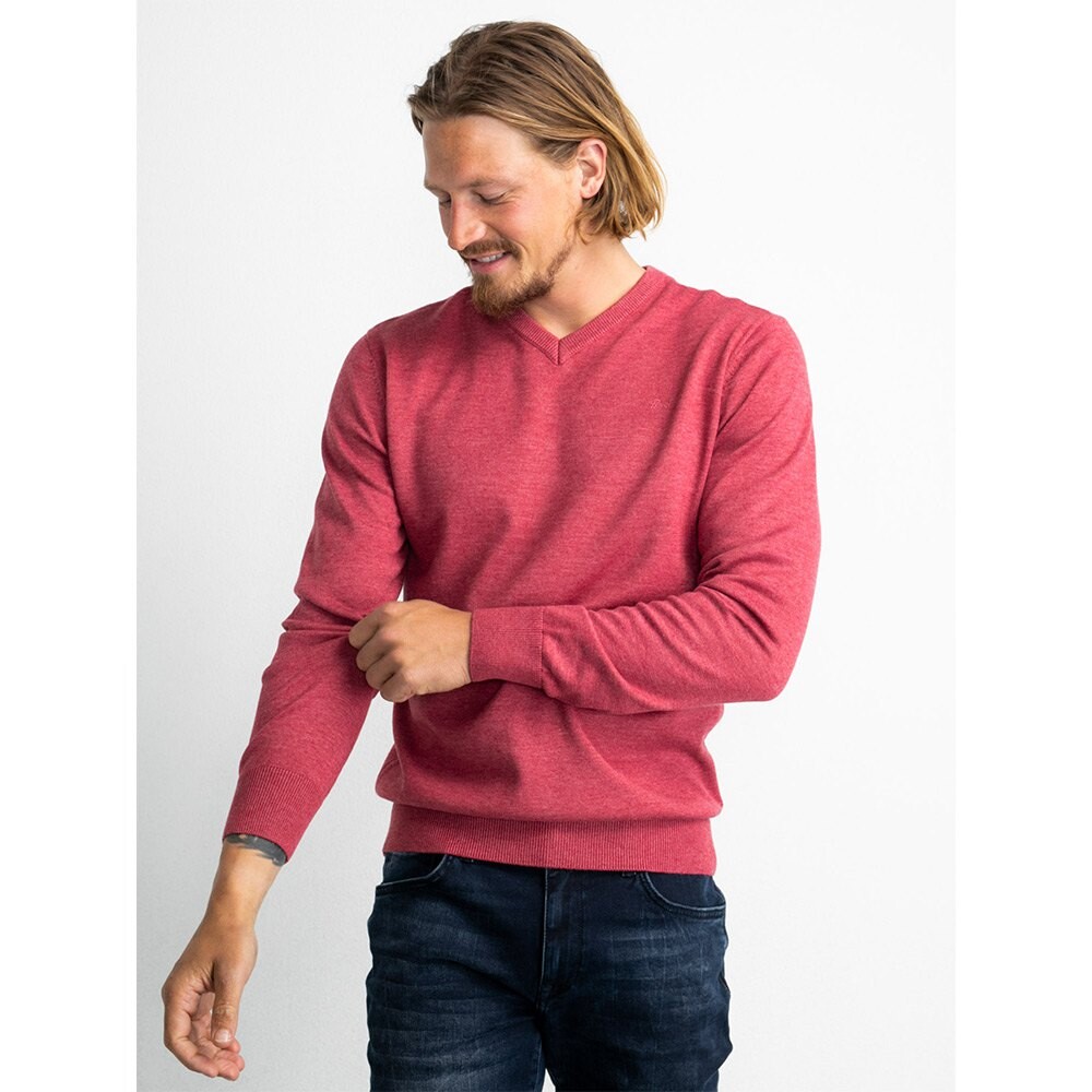 

Свитер Petrol Industries M-3020-Kwv200 V Neck, красный