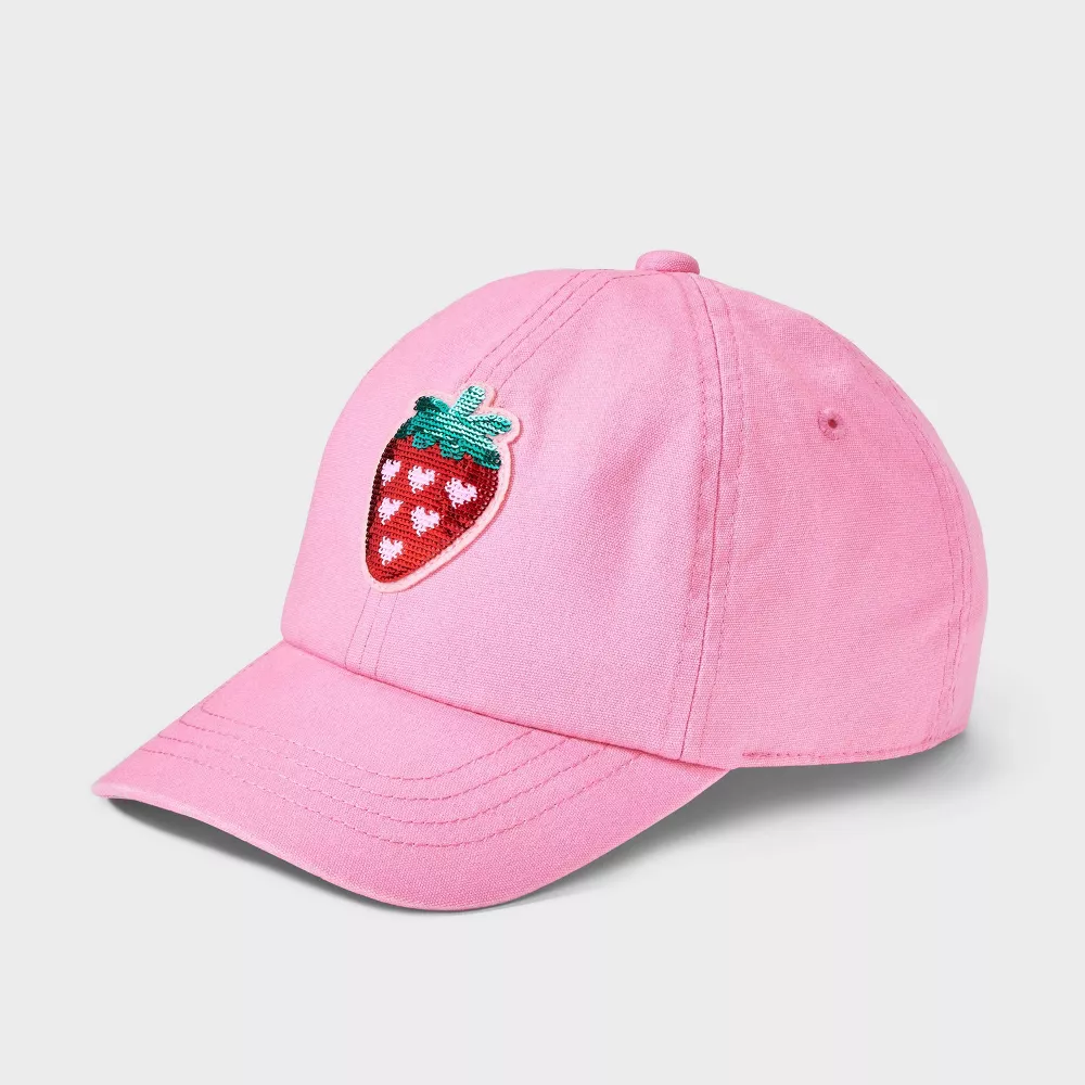 

Бейсболка для девочек с пайетками Strawberry - Cat & Jack