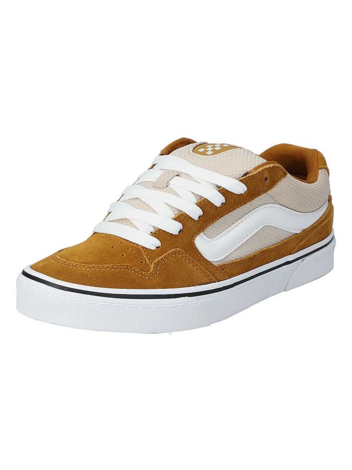 

Кроссовки на шнуровке Vans, цвет golden brown