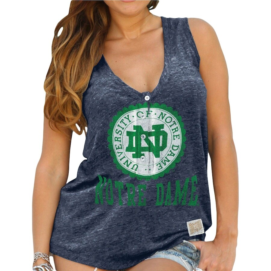 

Топ Original Retro Brand Notre Dame Fighting Irish, нави