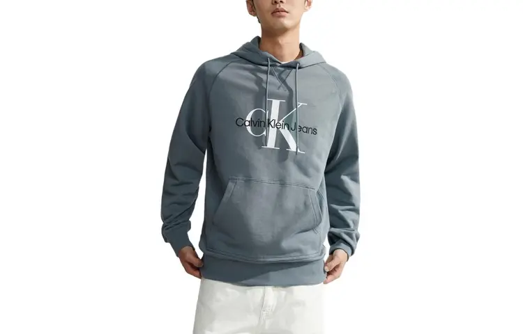 

Мужская толстовка Calvin Klein, цвет CFQ - gray-green