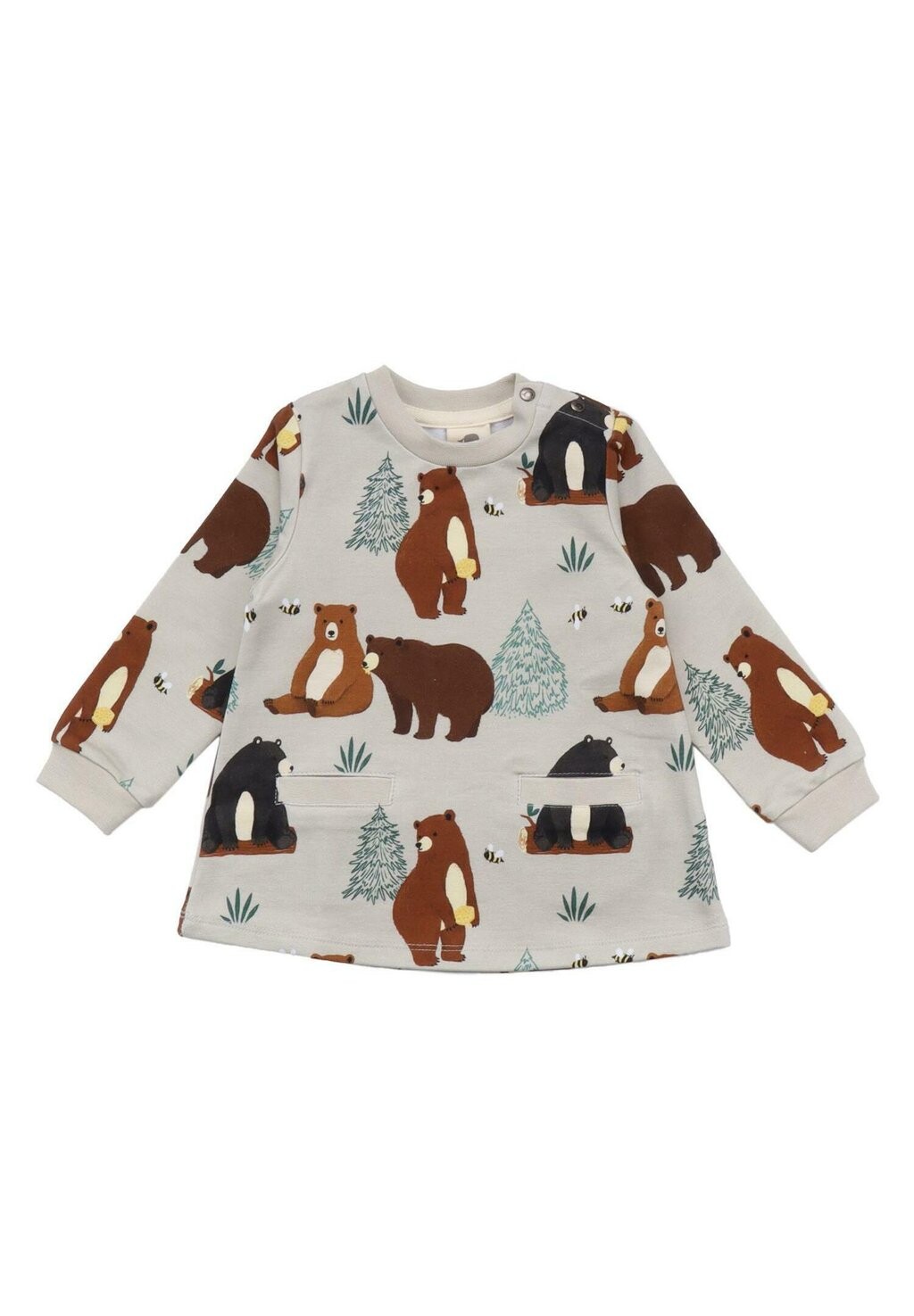 Платье повседневное BEARS Walkiddy, цвет beige