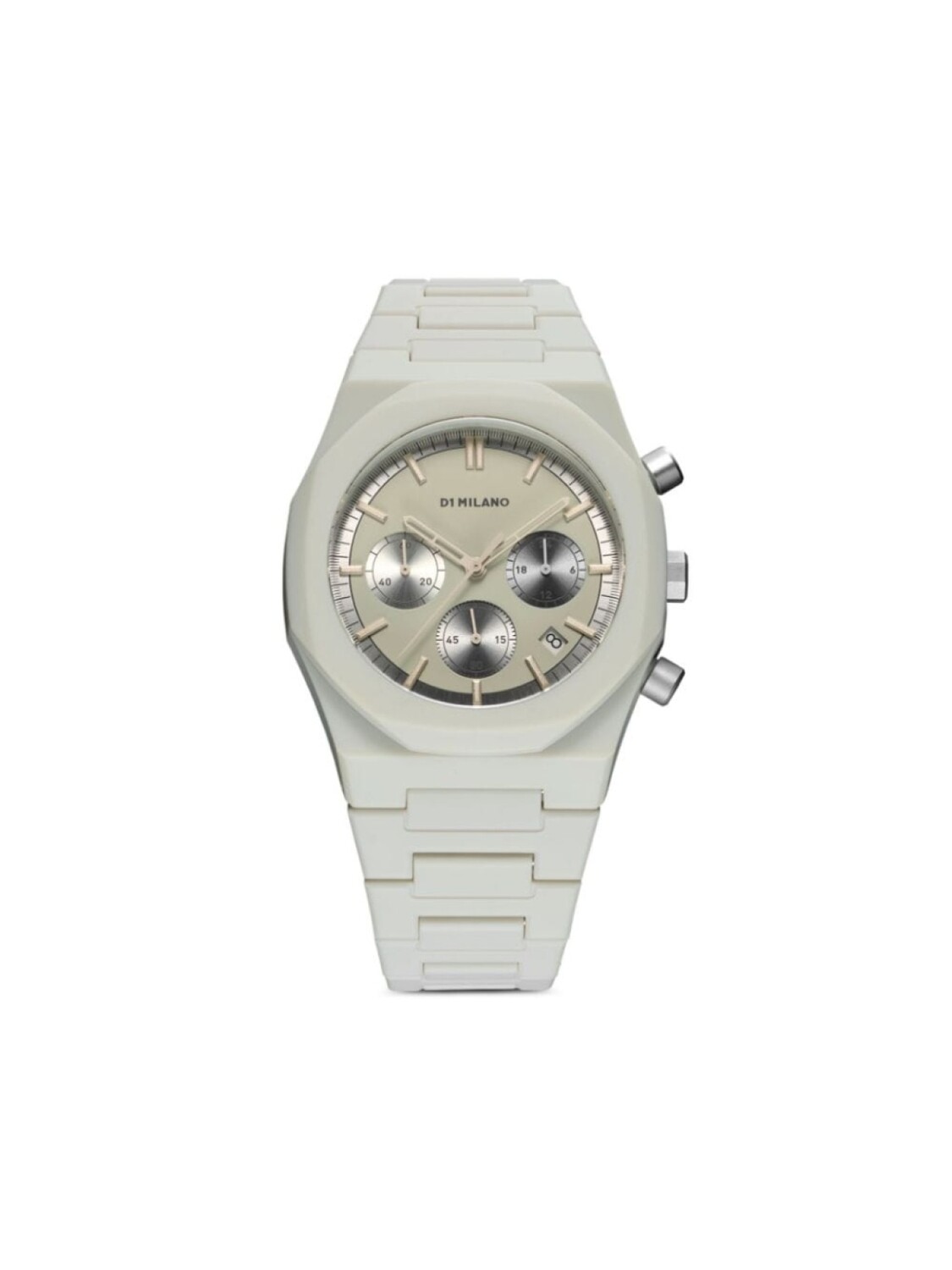 

Наручные часы Polychrono 40.5 мм D1 Milano, нейтральный цвет