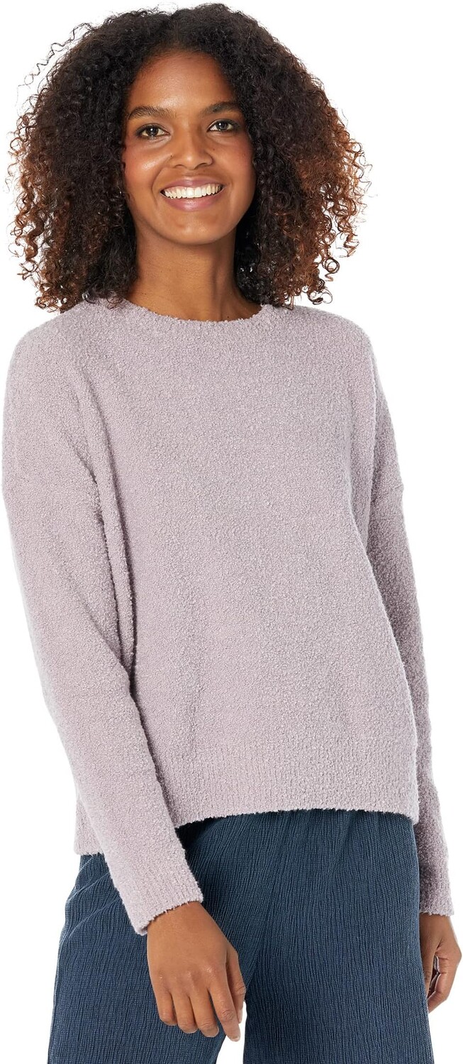 

Свитер Crew Neck Box Top Eileen Fisher, цвет Thistle