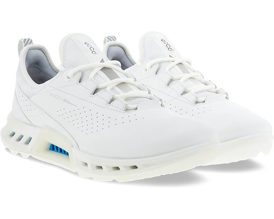 Кроссовки ECCO Golf Biom C4 GORE-TEX Waterproof Golf Hybrid Golf Shoes, цвет White Cow Leather