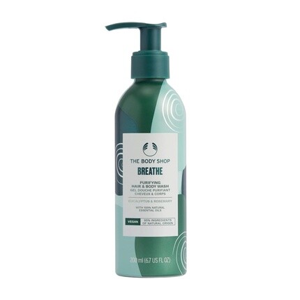 

The Body Shop Breathe Purifying гель для волос и тела с эвкалиптом и розмарином, 6,7 унций