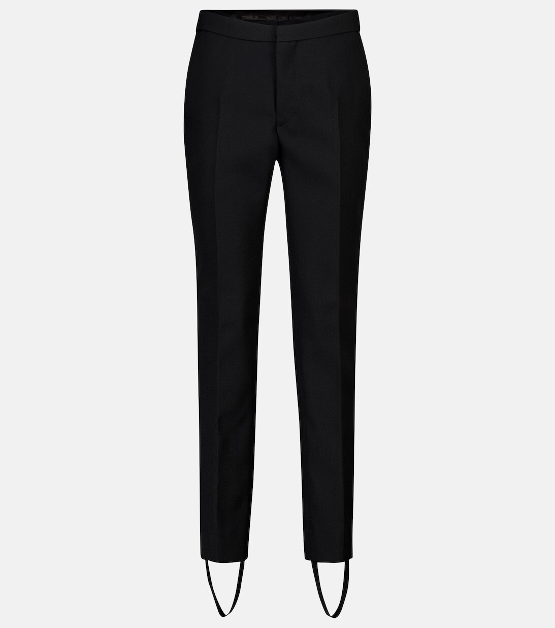 

Шерстяные брюки Release 05 с высокой посадкой WARDROBE.NYC, черный