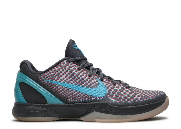 

Кроссовки Nike ZOOM KOBE 6 'ALL STAR - 3D HOLLYWOOD', серый