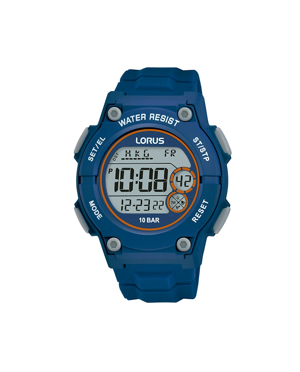 цена Мужские часы Sport man R2331PX9 с силиконовым ремешком и синим ремешком Lorus, синий