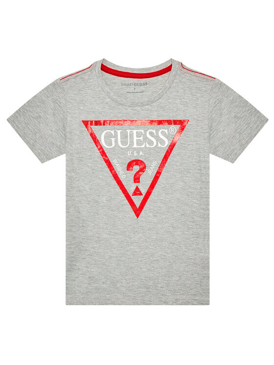 

Футболка стандартного кроя Guess, серый