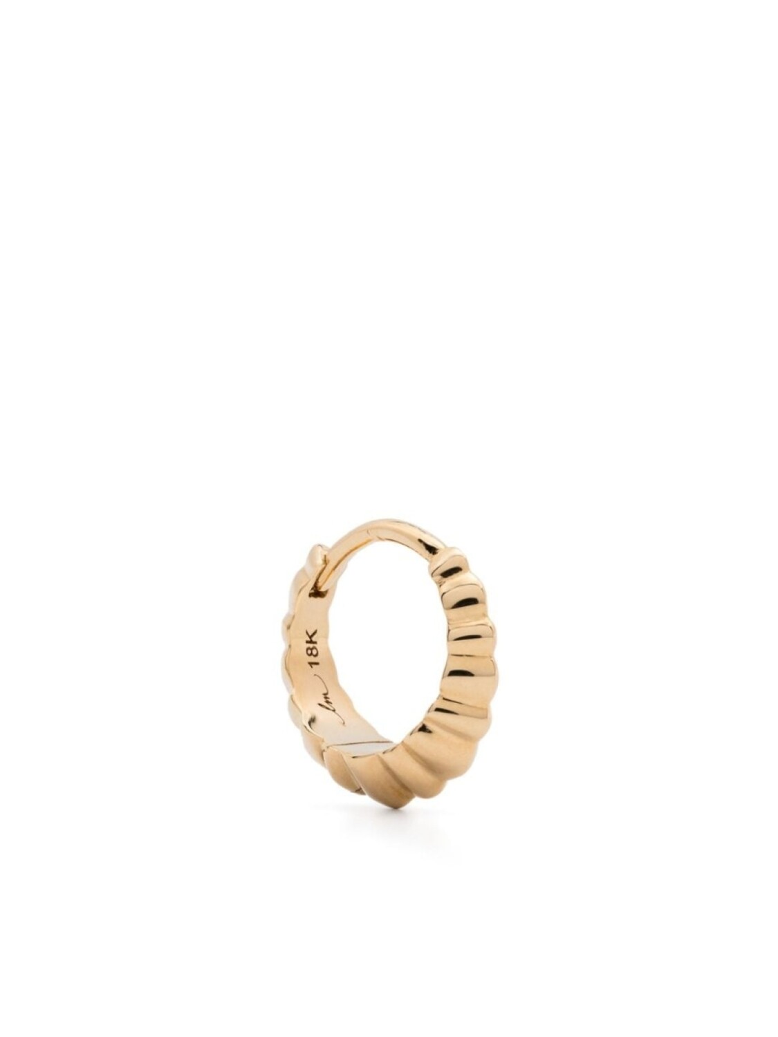 

Серьга Crescent из желтого золота Lizzie Mandler Fine Jewelry, золотой