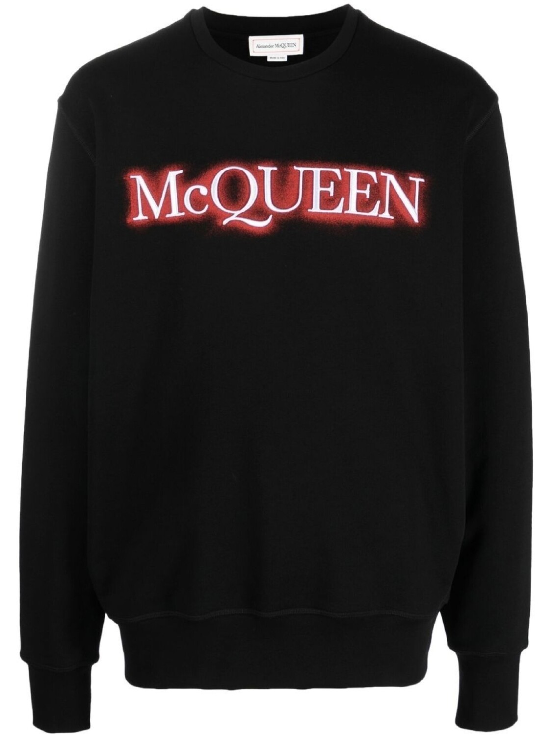 

Alexander McQueen толстовка с логотипом, черный
