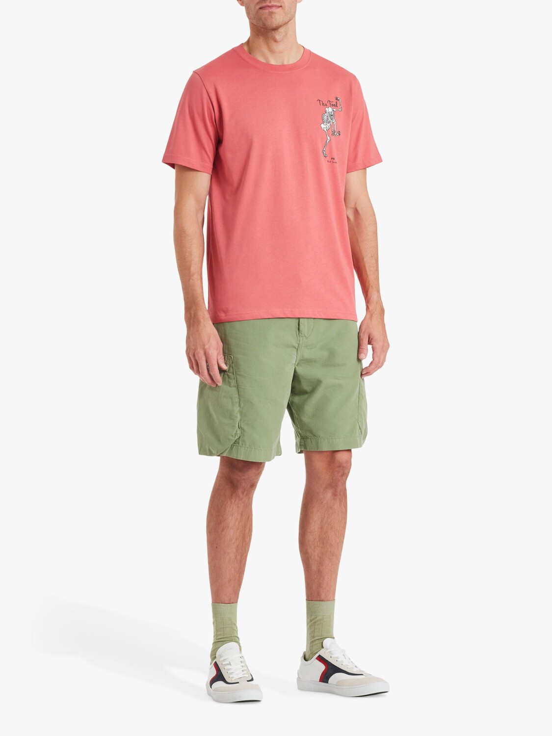 

Футболка стандартного кроя Paul Smith, розовый