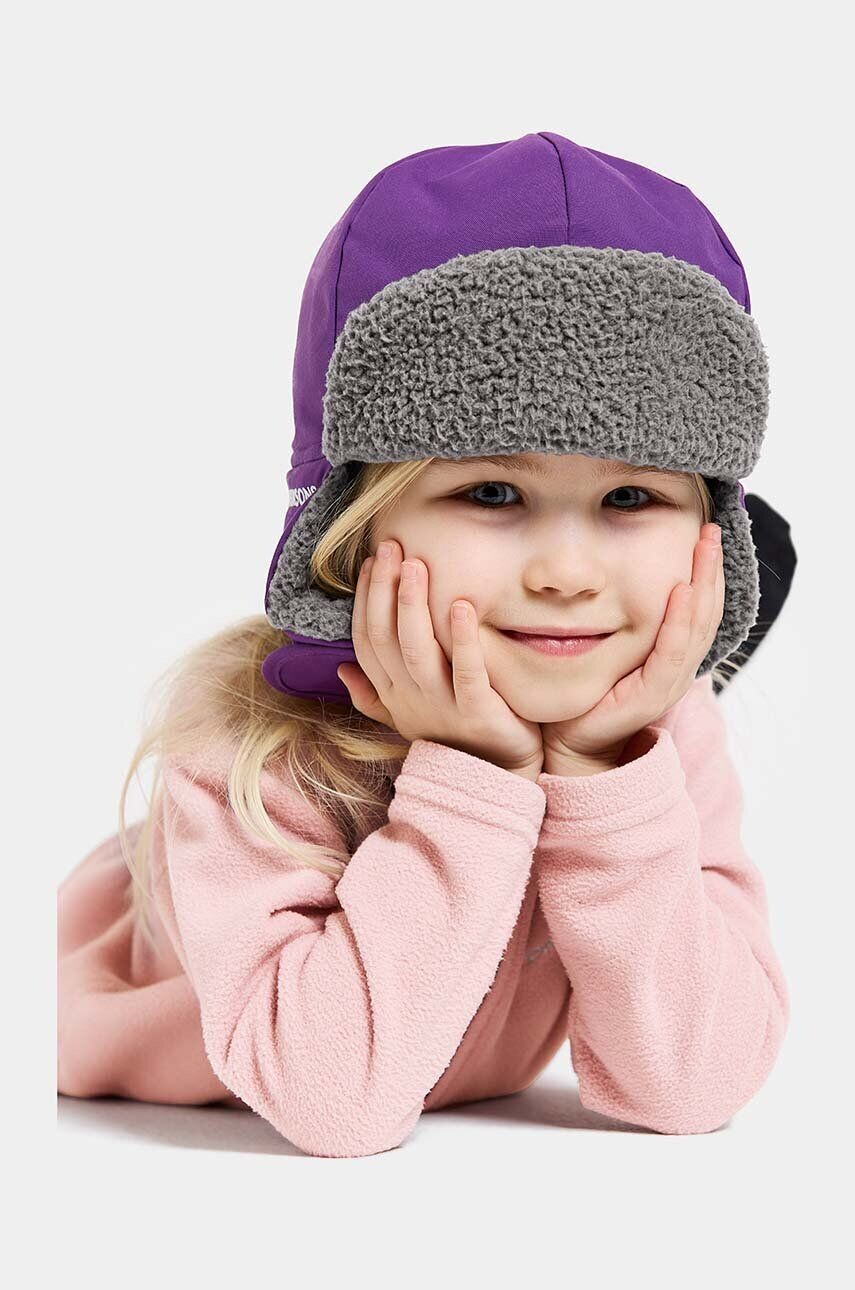 

Детская кепка Didriksons BIGGLES CAP, фиолетовый