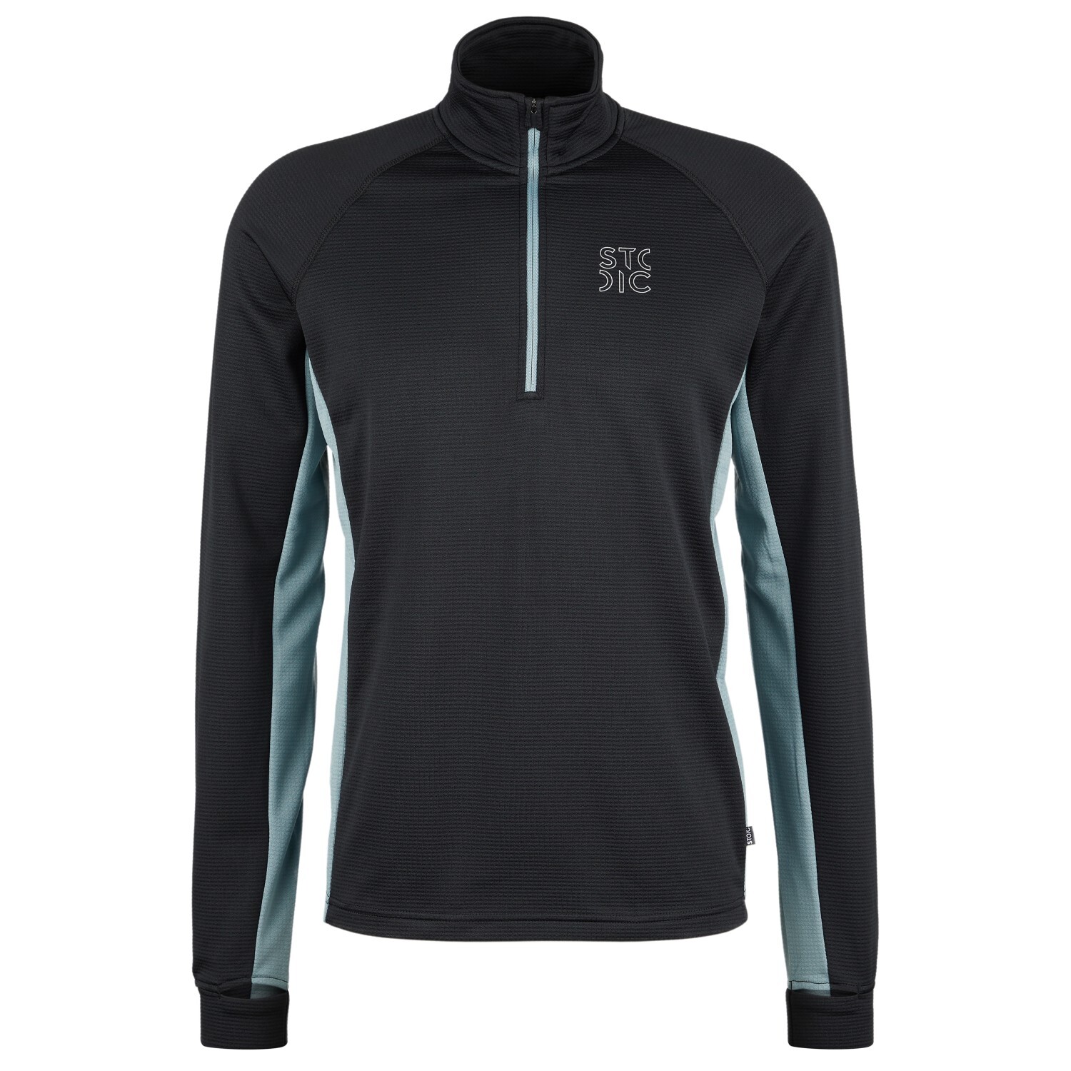 

Флисовый свитер Stoic PaukiSt Waffle Fleece Half Zip, цвет Black/Cloudy Blue