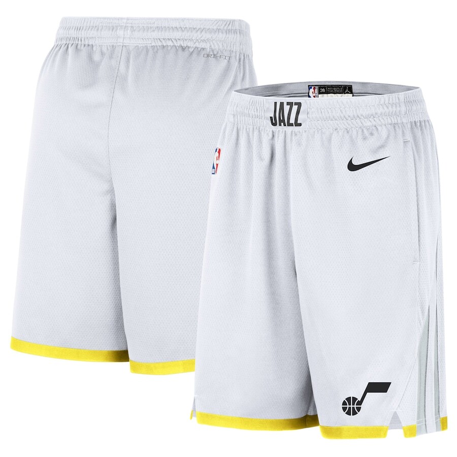 

Шорты Nike Utah Jazz, белый