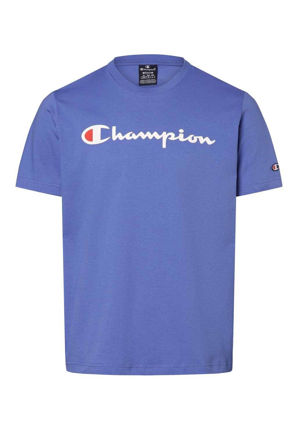 

Футболка с принтом Champion, синий