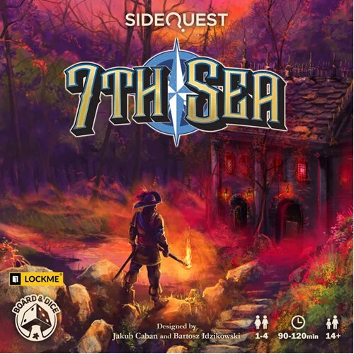 

Настольная игра Side Quest: 7Th Sea Board & Dice