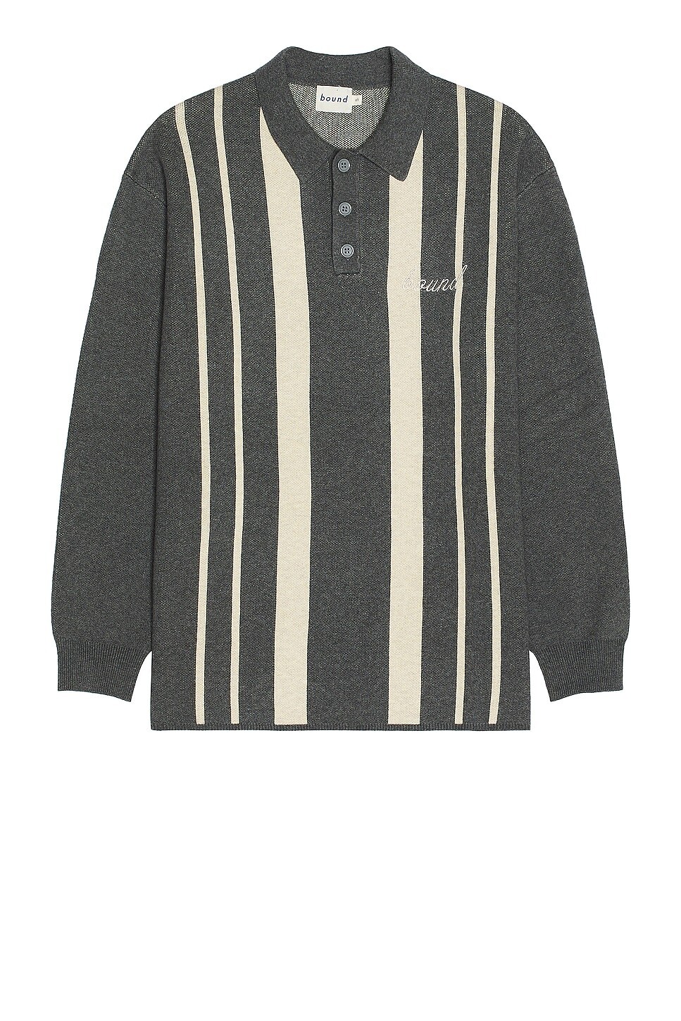 

Поло Bound Aprile Long Sleeve, серый