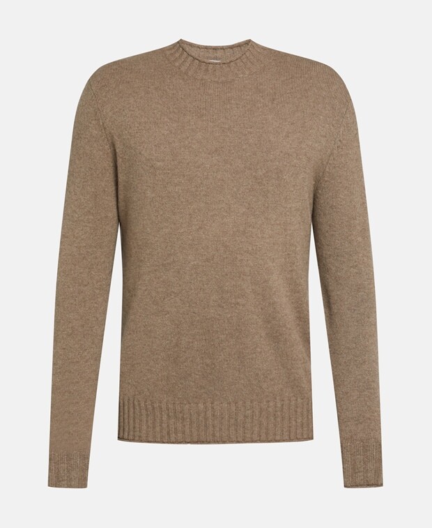 

Кашемировый пуловер FTC Cashmere, серо-коричневый