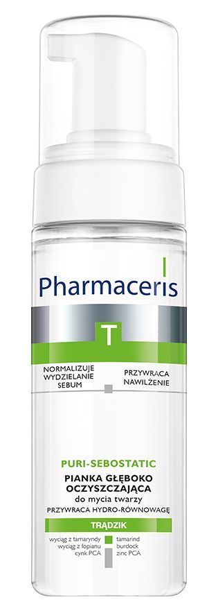 цена Pharmaceris T Puri-Sebostatic пена для умывания лица, 150 ml