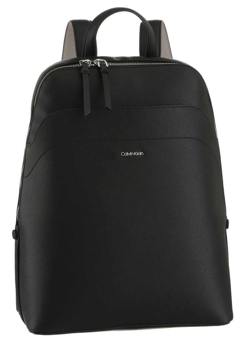 

Городской рюкзак Calvin Klein "BUSINESS BACKPACK_SAFFIANO", черный