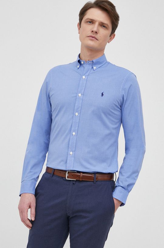 цена Рубашка Polo Ralph Lauren, синий