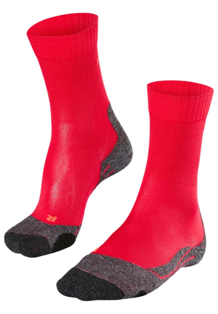 цена Спортивные носки TK2 EXPLORE COOL TREKKING FUNCTIONAL MEDIUM-CUSHIONED FALKE, розовый