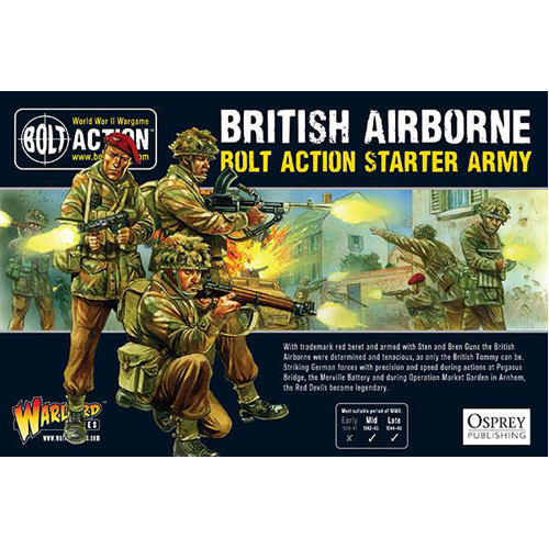 Фигурки British Airborne Starter Army Warlord Games