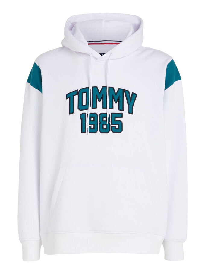 

Толстовка с логотипом университета Tommy Jeans, белый