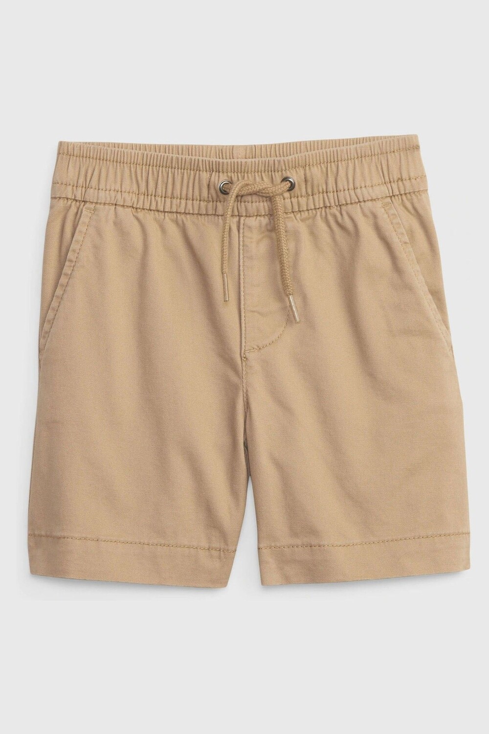 

Хлопковые шорты чиносы без застежки Gap, бежевый