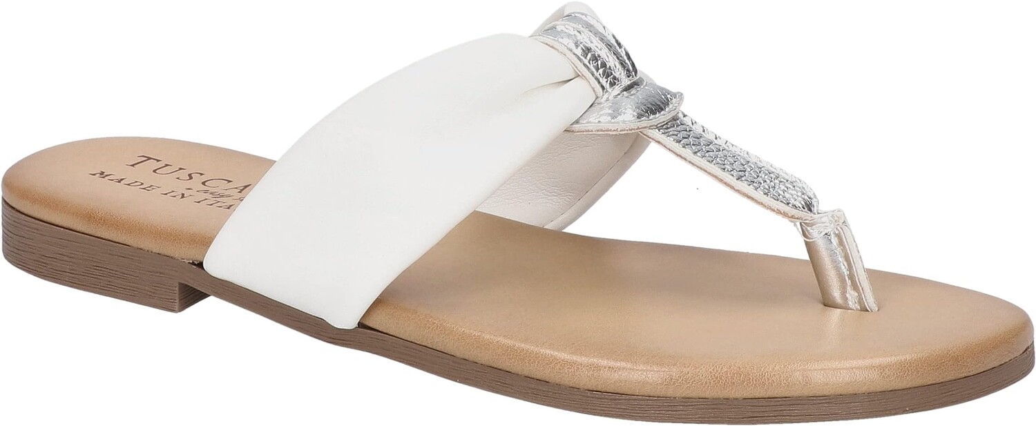 

Шлепанцы Aulina Easy Street, цвет White/Silver