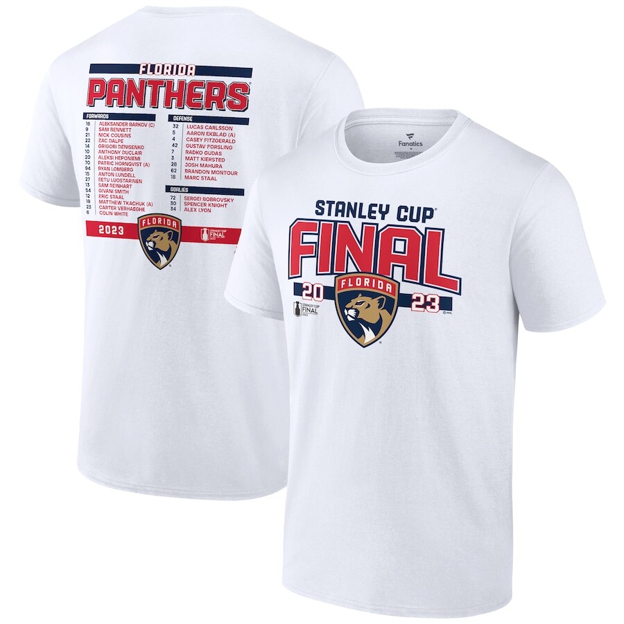 

Футболка с коротким рукавом Fanatics Branded Florida Panthers, белый