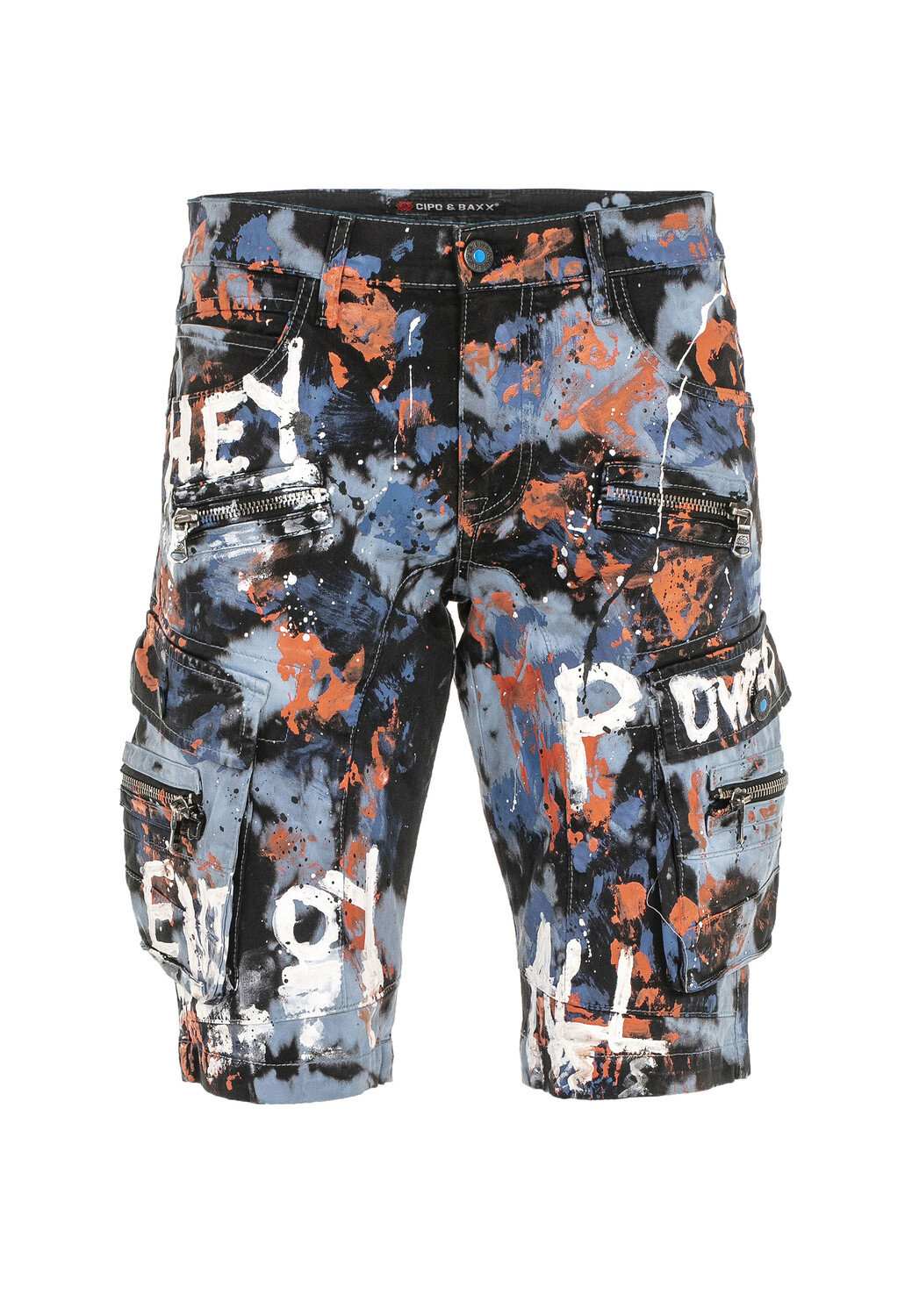 

Тканевые шорты Cipo & Baxx Jeans-, синий
