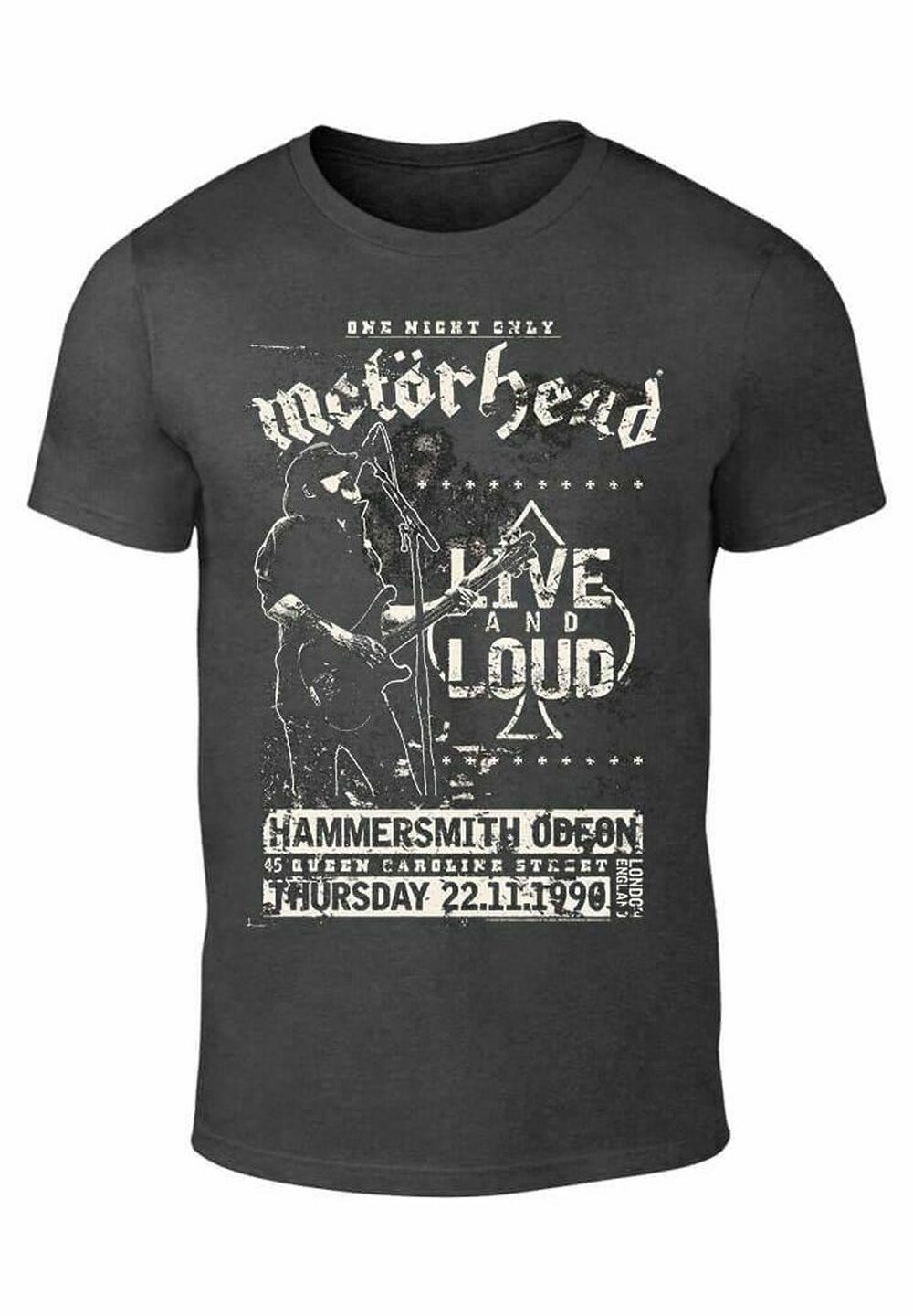 

Футболка с принтом rockshirts, серый