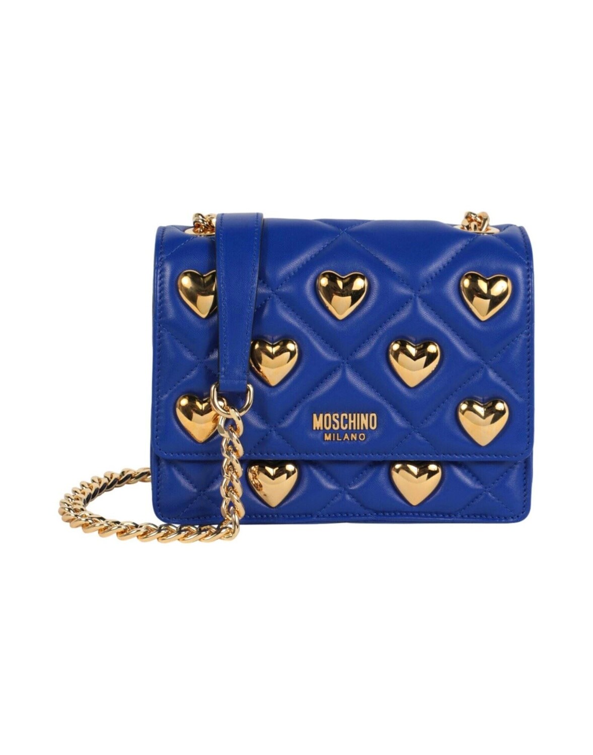 

Сумка через плечо Moschino, синий