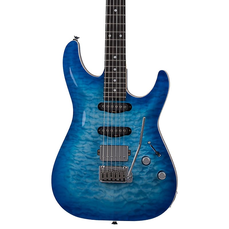 Электрогитара Schecter Guitar Research California Classic Electric Transparent Skyburst